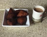 A picture of step 4 of Mandazi.