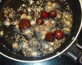 A picture of step 6 of Moong Masoor Daal With White Rice and Mango Grated Achar.