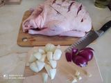 Egészben sült kacsa burgonyával gm, lm