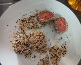 Foto langkah ke 4 dari resep Mochi Gulung.