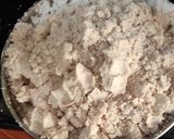A picture of step 1 of Copra meal (Coconut meal) chocolate.