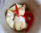 A picture of step 1 of Dhaba style Paneer Masala.