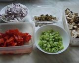 A picture of step 3 of Caponata.