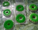Foto langkah ke 6 dari resep Puding lumut mentega lapus coklat.