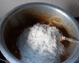 A picture of step 3 of Nati style Chicken biriyani Karnataka style biriyani.