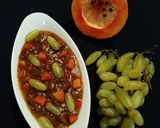A picture of step 4 of Sweet and Sour Fruit Preserve.