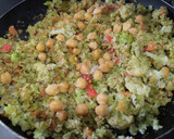 Foto del paso 4 de la receta: "Arroz" de brócoli🥦 y coliflor🍚🍛🍱