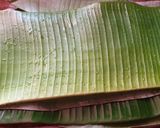 A picture of step 5 of Chakka appam/ steamed jackfruit rice cake.