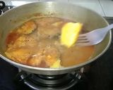 A picture of step 3 of Potato Rahu Fish Curry.