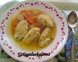 Grízgaluska leves 🥣 recept fázis 5 fotója