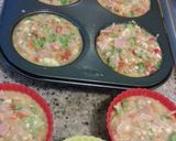Foto del paso 4 de la receta: Muffins salados de vegetales, jamón y queso