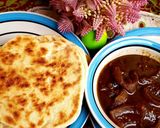 A picture of step 10 of Pita bread with pepper soup of ganda.