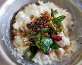 A picture of step 2 of Curd Rice Thyir Sadam.