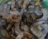 Foto langkah ke 1 dari resep Pepes Udang Bumbu Kacang pedas (Enak banget).