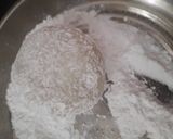 A picture of step 3 of Mango mochi.