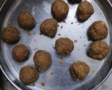 A picture of step 8 of Punjabi Pinni.