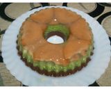 Foto langkah ke 10 dari resep Puding Regal Lumut Coklat #recook_tintinrayner.
