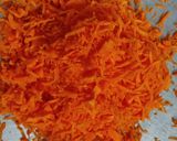 A picture of step 1 of Carrot Paratha.