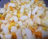 A picture of step 3 of Mix fruit chaat.