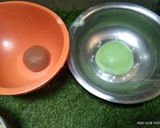 Foto langkah ke 4 dari resep Roti Pandan Swirl.