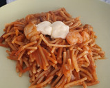 Foto del paso 9 de la receta: Fideuá con sepia, gambas y allioli