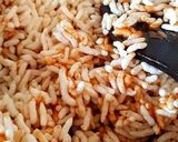 A picture of step 4 of Murmura Chikki - Puffed Rice Jaggery Chikki - Mamra Chikki.