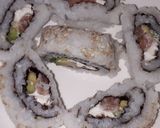 Foto del paso 5 de la receta: Sushi de salmón rosado