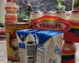 Ice leci yakult yogurt langkah memasak 1 foto