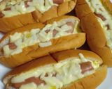 Gambar langkah 6 resipi Cheesy Sausage Bun by Rina.
