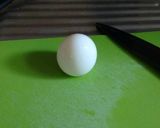 A picture of step 2 of Tuna-Stuffed Eggs (Chicks Hatching from Their Shells).