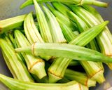 Hình bước làm 1 của món Đậu bắp xào thịt bò