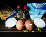 Foto langkah ke 1 dari resep Ogura Super Kempus (2 Telur).