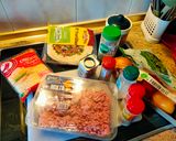 Foto del paso 1 de la receta: Burritos con pimientos y huevo 🌯🌯