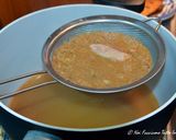 Foto del passaggio 5 della ricetta Risotto con Tartare di Gamberi, Pompelmo e Bergamotto