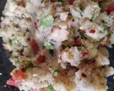 A picture of step 2 of Pakwaan chaat.