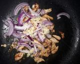 A picture of step 1 of Spaghetti Stir Fry.
