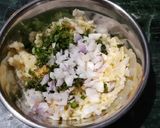 A picture of step 12 of Amritsari aloo kulcha.