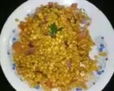 A picture of step 2 of Chatpati chana dal chaat.