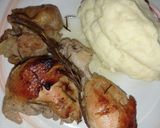 Almával sült csirke recept fázis 2 fotója