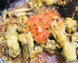 A picture of step 4 of Chicken Koila Karahi Recipe👌😋.