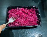 A picture of step 5 of Pomegranate Granita.