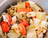 Hình bước làm 3 của món Cá Chép Om Dưa Cải Chua