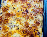 Foto del paso 7 de la receta: TORTA SALADA DE CEBOLLAS Y QUESOS 🧅🧀🥚🍶🧅🧀🥚🍶