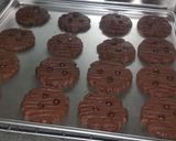 Foto langkah ke 8 dari resep Choco cookies tanpa mixer.