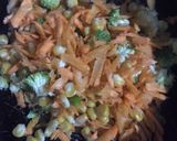 A picture of step 6 of Vegetables rice ❤️.