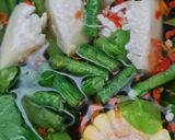 Foto langkah ke 1 dari resep Sayur Asem Pepaya Muda, Labu Siam & Buah Asam.
