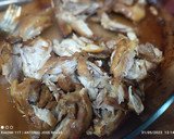 Foto del paso 9 de la receta: Milhojas de patatas con pollo 🐓 al horno y vino en reducción de su propio jugo