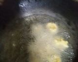 A picture of step 2 of Chana Dal ladoo.