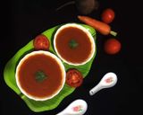 A picture of step 8 of Red soup.
