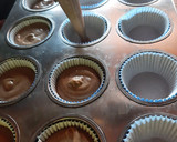 A picture of step 7 of Mocha Muffins with Whipped Cream Topping.